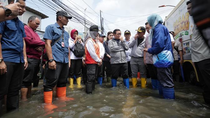 Pramono Pastikan Banjir di Jakarta Sebagian Sudah Surut 