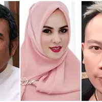 Rhoma Irama, Angel Lelga, Vicky Prasetyo (Bintang Pictures)