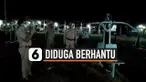 DIDUGA BERHANTU, ALAT OLAHRAGA DI TAMAN BERGERAK SENDIRI