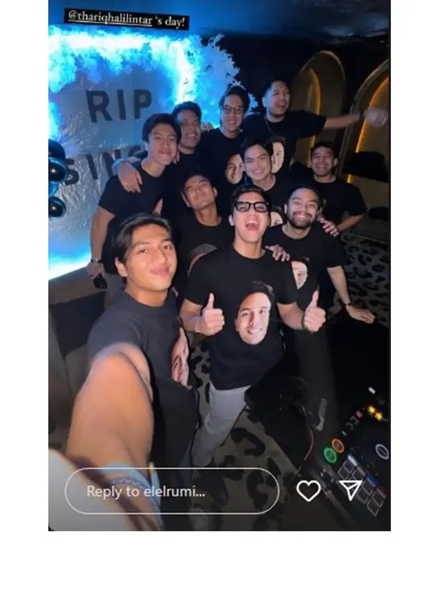 5 Momen Groom Shower Thariq Halilintar, Penuh Kemeriahan