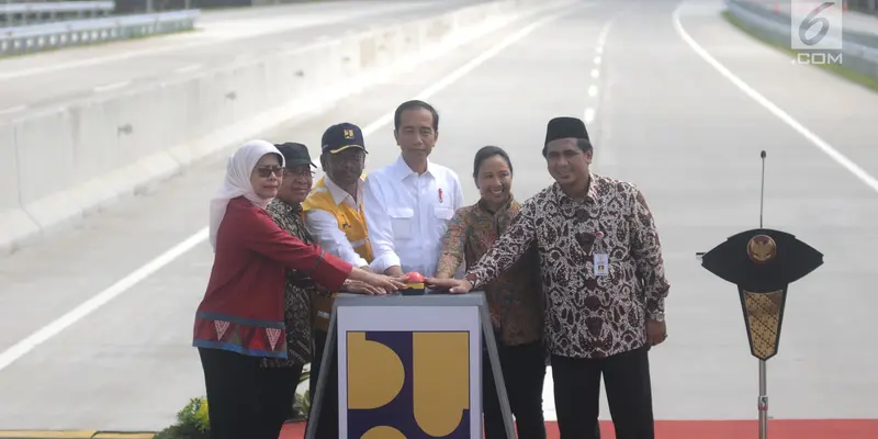 Jokowi Resmikan Tol Sragen-Ngawi