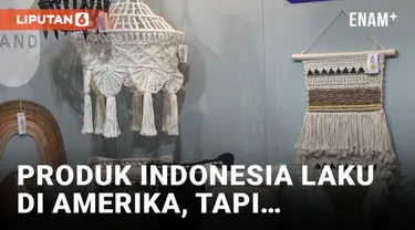 Produk kerajinan tangan Indonesia jadi salah satu komoditas yang banyak diimpor oleh Amerika Serikat. Dalam pameran bisnis New York Now beberapa saat lalu, sebelas produk UMKM Indonesia dipamerkan di kota New York dan hasilkan transaksi potensial hin...