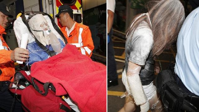 tepung ulang tahun sebabkan ledakan (foto: Hk On CC/WorldofBuzz)