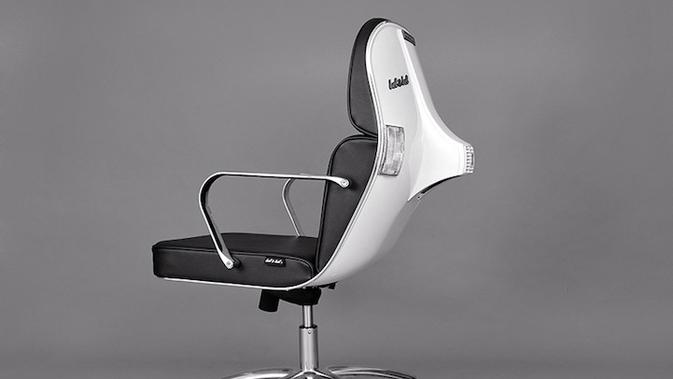  Kursi Kantor Unik  dari Potongan Motor Vespa Lifestyle 