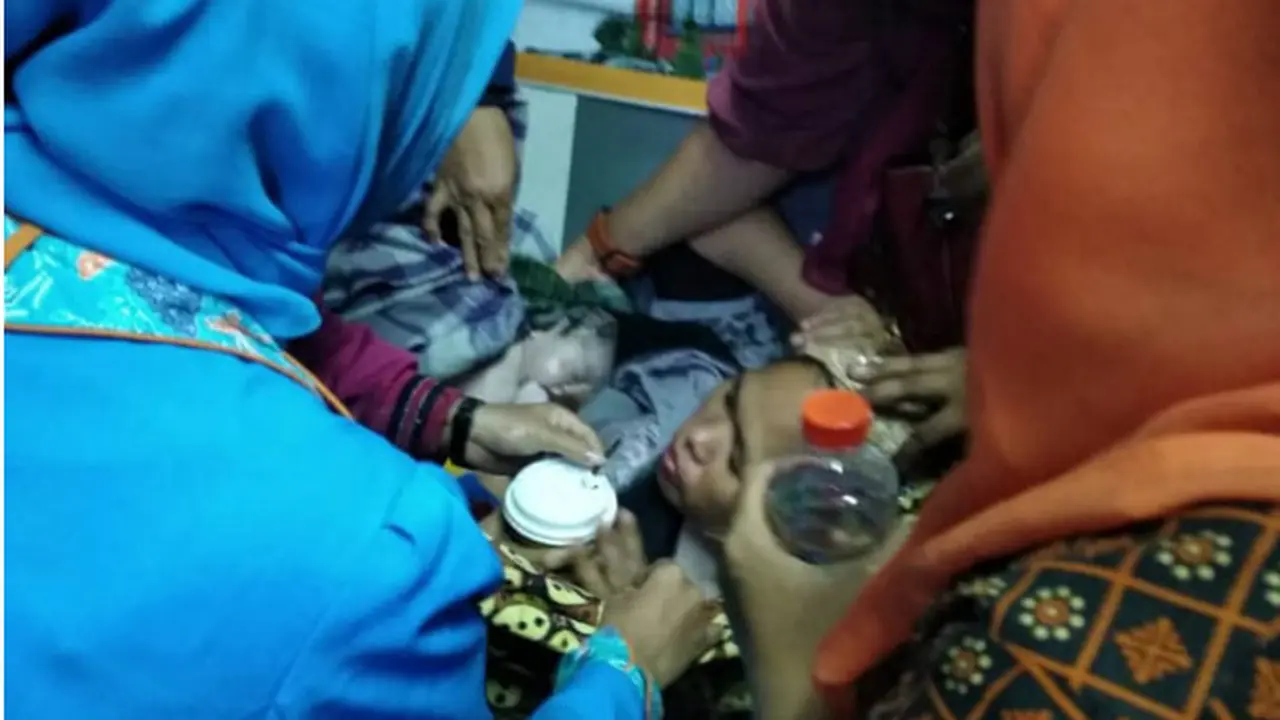 Detik-detik Penumpang Melahirkan di Kereta Api Sribilah
