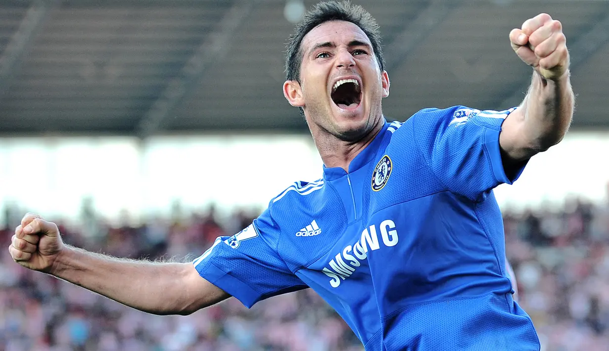 Gelandang Tengah - Frank Lampard. (AFP/Carl De Souza)