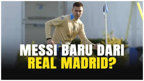 VIDEO: Masih 16 Tahun! Real Madrid Curi Bintang Muda dari River Plate