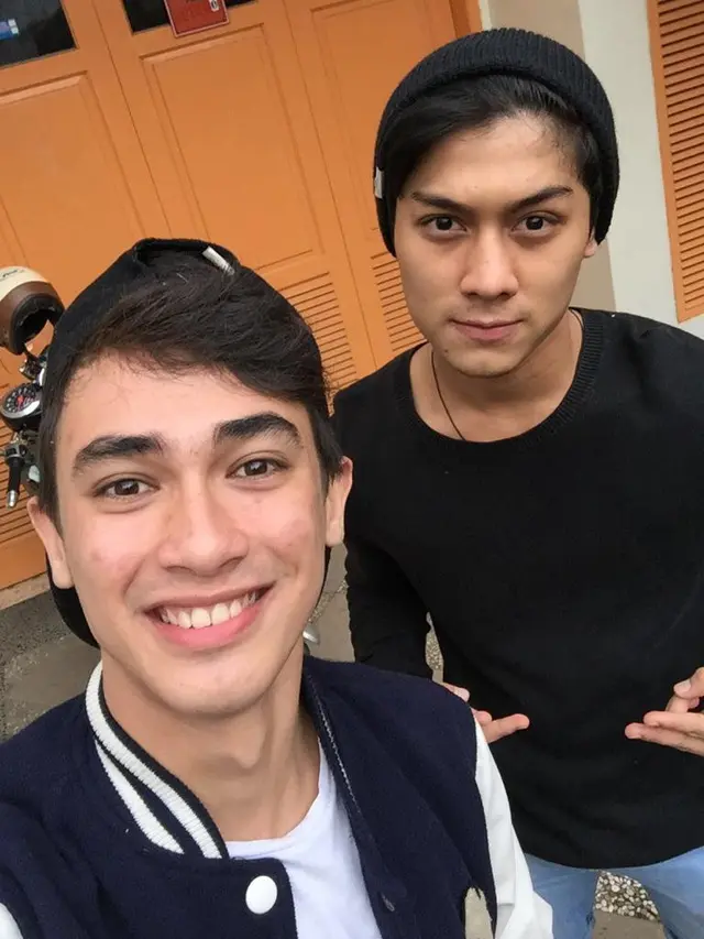 Rico Valentino dan sahabatnya Rizky Billar