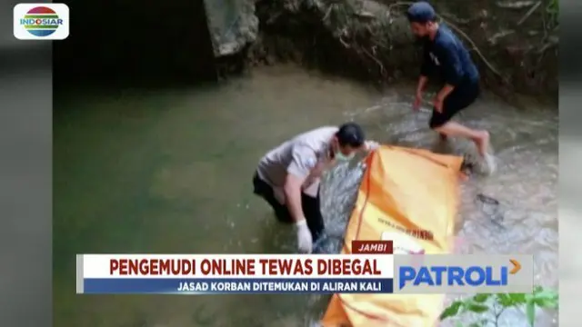 Pengemudi taksi online di Jambi ditemukan tewas di perairan Muba, Sulawesi Selatan. Pengemudi diduga jadi korban pembegalan.