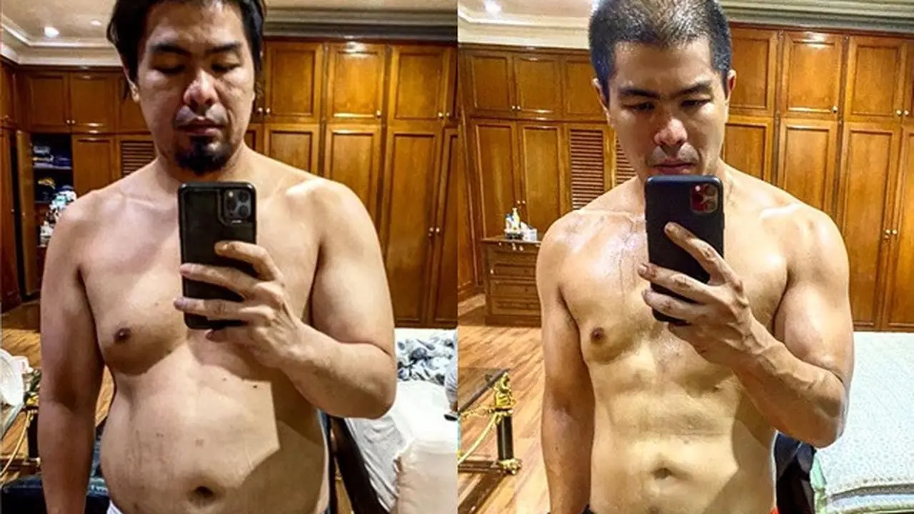 Sempat Berbobot 90 Kg, Ini 6 Potret Terbaru Bams yang Makin Ramping