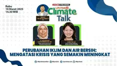 Perubahan iklim memengaruhi ketersediaan dan kualitas air melalui curah hujan yang tidak menentu, pencairan es, kenaikan permukaan laut, dan cuaca ekstrem, yang memperburuk kelangkaan air dan meningkatkan polusi. Sekitar dua miliar orang kekurangan a...