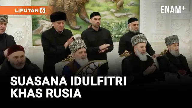 VIDEO: Begini Suasana Perayaan Idulfitri Umat Muslim di Rusia