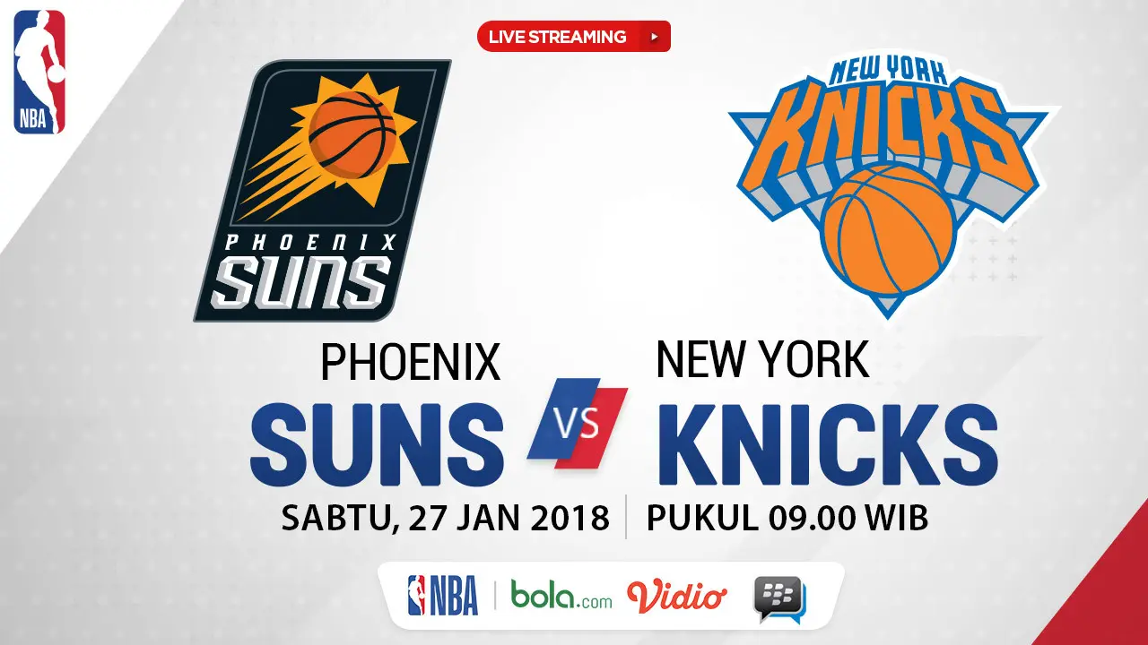 Phoenix Suns Vs New York Knicks