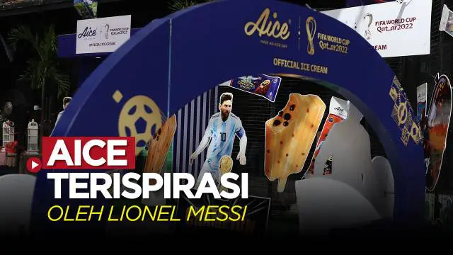 Berita video tentang Aice yang meluncurkan dua produk khusus yang terinspirasi dengan kegigihan Lionel Messi dalam mewujudkan mimpi menjadi legenda sepak bola dunia.