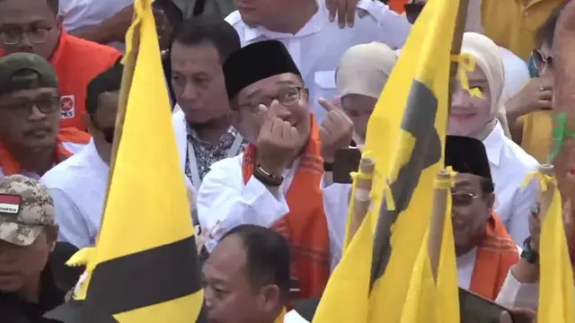 Ridwan Kamil dan Suswono mendaftarkan diri sebagai bakal pasangan cagub dan cawagub ke KPU Provinsi Jakarta, Rabu (28/8/2024).