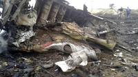 Lokasi jatuhnya Malaysia Airlines MH17 (Reuters)