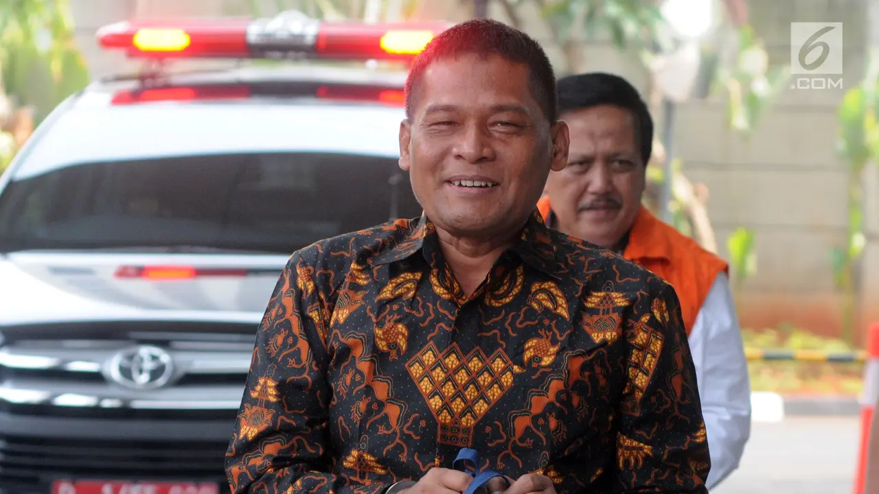 Senyum Rohadi Saat Kembali Diperiksa KPK Terkait Kasus TPPU