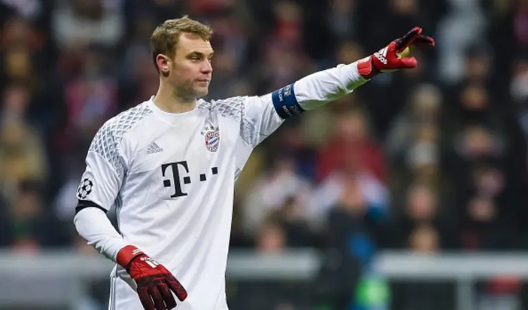 Kiper Bayern Munchen asal Jerman, Manuel Neuer. (AFP/Gunter Schiffmann)