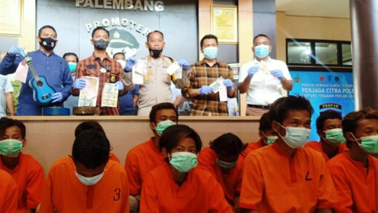 Komplotan Pemalak Sopir Truk di Palembang Didominasi Remaja di Bawah Umur