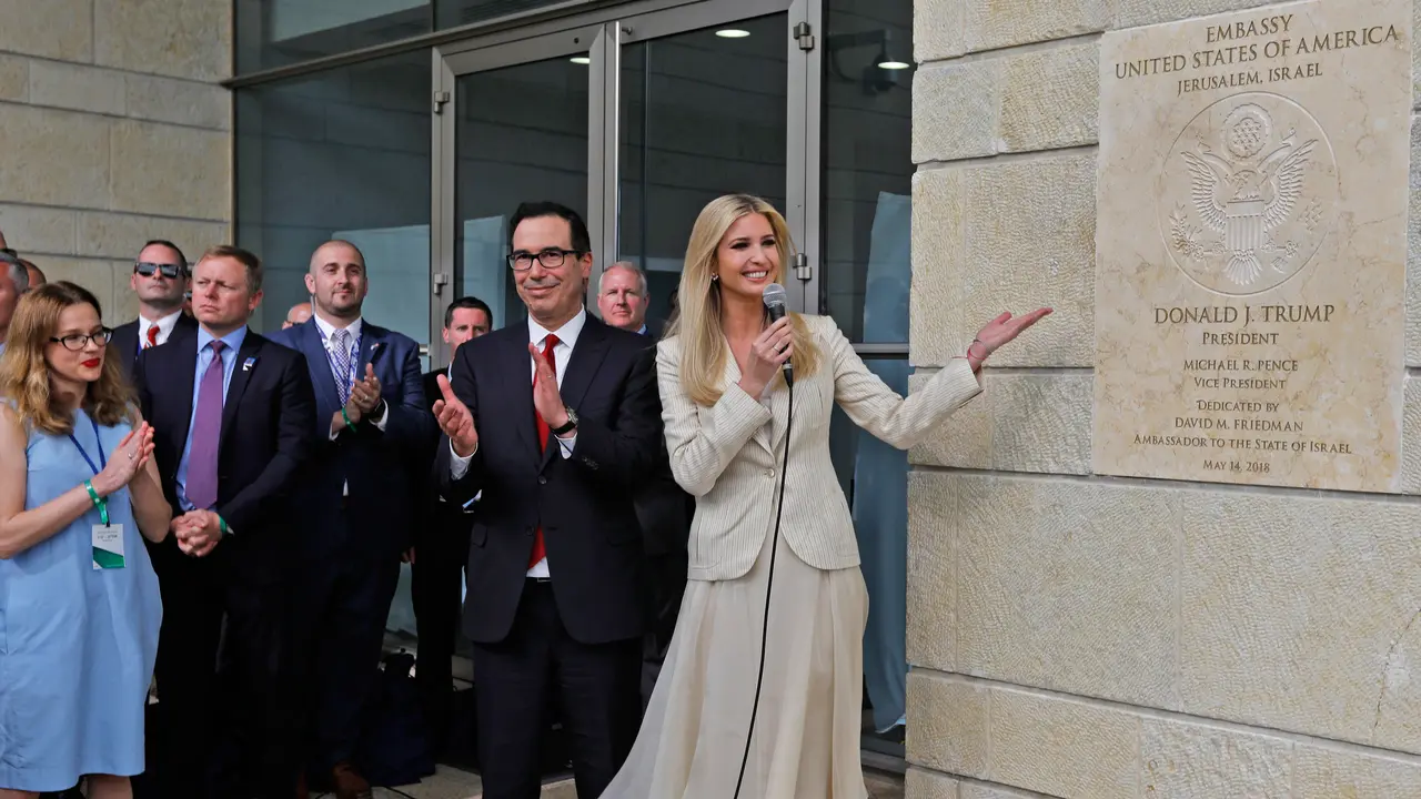 Ivanka Trump Resmikan Kedutaan AS di Yerusalem, 54 Dubes Memboikot