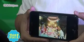 Kejutan romantis dari Indra Bekti untuk istrinya, Aldilla Jelita. 