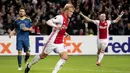 6. Ajax Amsterdam, juara Liga Champions 1995 ini prestasinya kian meredup, kini klub asal Belanda itu sudah tidak ditakuti lagi. Ajax musim ini gagal lolos setelah dikalahkan FC Rostov pada babak kualifikasi. (AFP/ANP/Olaf Kraak/Netherlands Out)