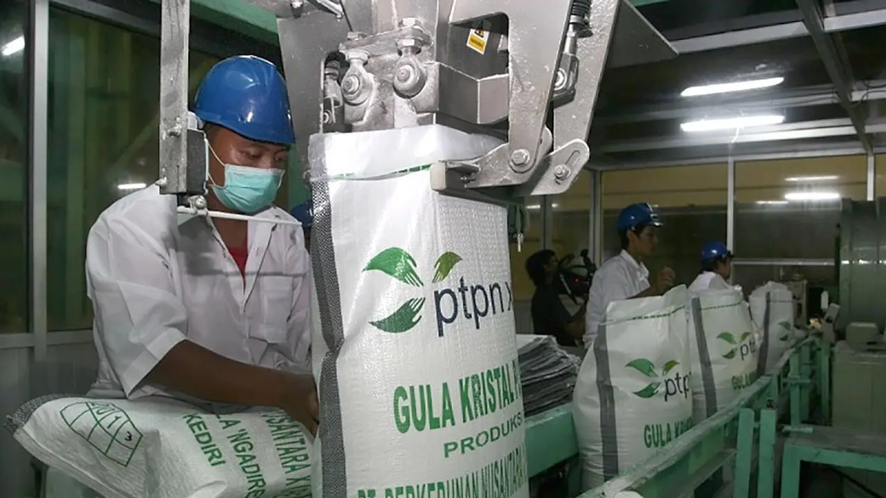 Pabrik gula milik PTPN. Dok Kementerian BUMN