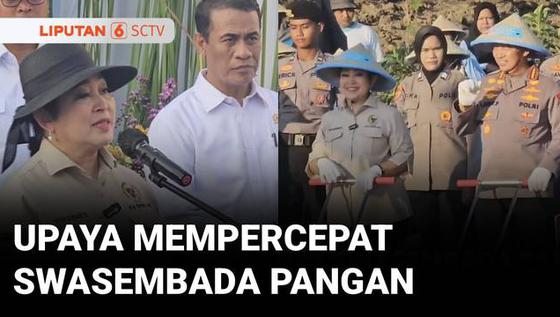 VIDEO: Titiek Soeharto Apresiasi Polri Tanam Jagung: Swasembada Pangan Segera Terealisasi