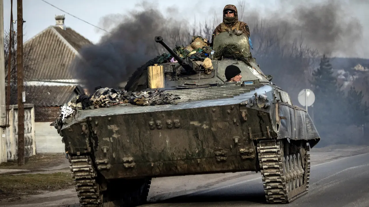 Ukraina Kembali Rebut Kota Trostianets