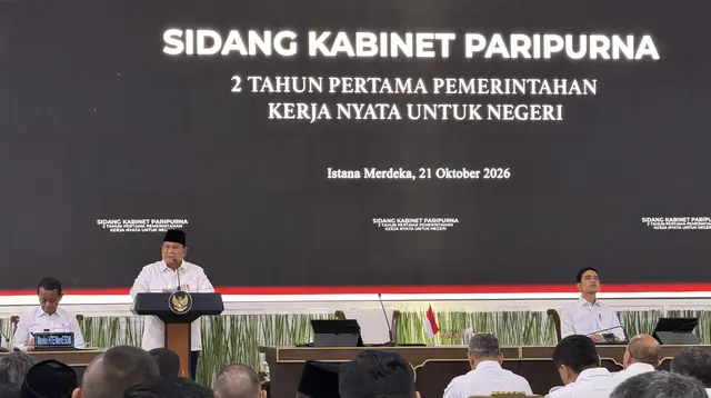 Prabowo Puji Kinerja Kabinet di 2 Tahun Pemerintahan: Cukup Membanggakan