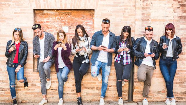 Ilustrasi generasi milenial