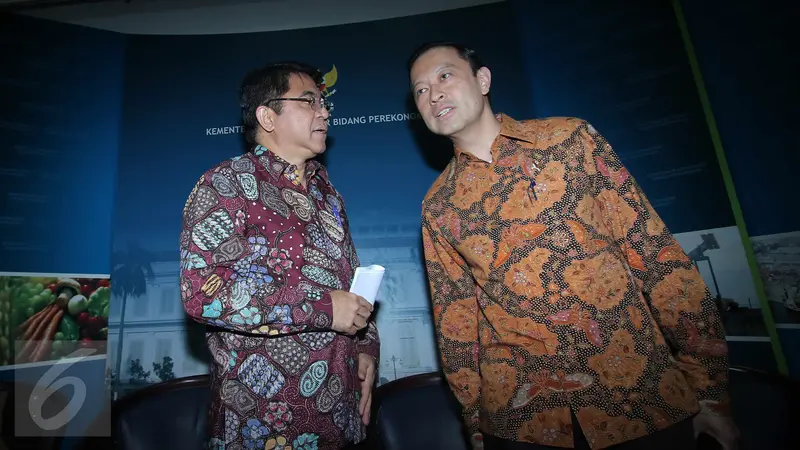 20151002-Mendag Thomas Lembong dan Kepala BKPM Franky Sibarani-Jakarta