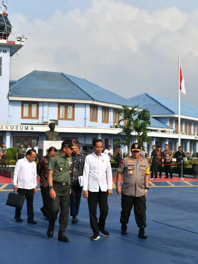 Presiden Joko Widodo (Jokowi) atau Jokowi melakukan kunjungan kerja ke Kabupaten Cilacap, Jawa Tengah. Dok Setneg