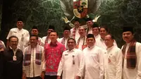 Ahok kenalkan Plt Gubernut DKI ke PNS di balai kota (Delvira Chaerani Hutabarat/Liputan6.com)