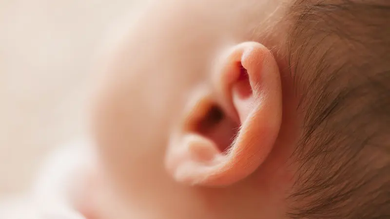 Ilustrasi bayi Tuli atau gangguan pendengaran. Foto: Burst dari Pexels.