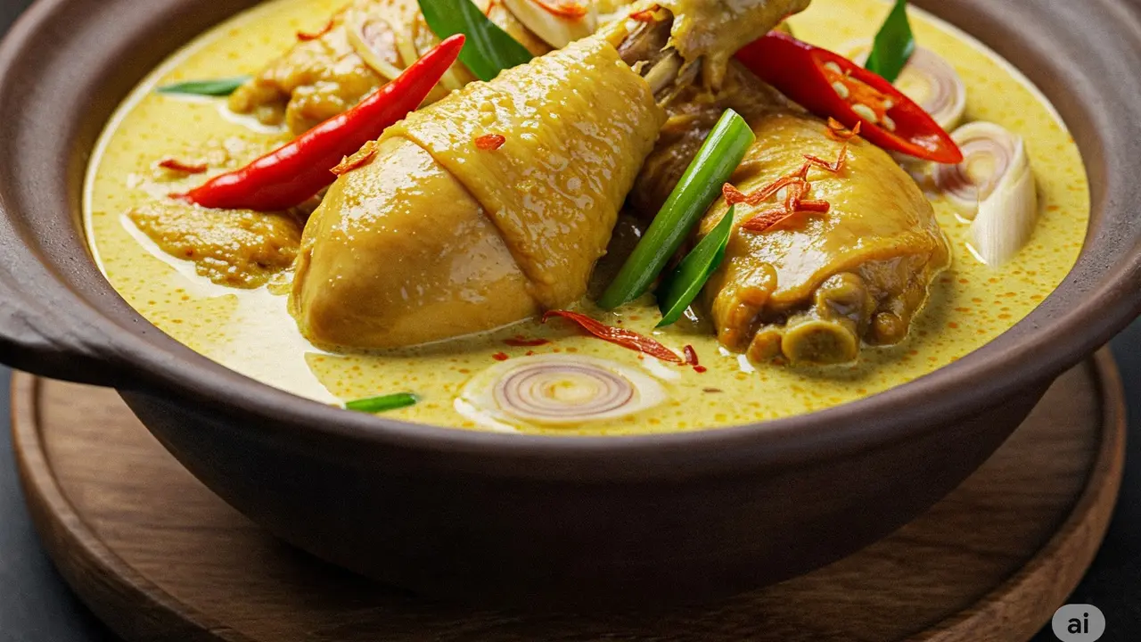 4 Cara Membuat Opor Ayam Sederhana yang Lezat dan Gurih, Bumbunya Sedap Meresap