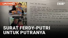 ULANG TAHUN YANG KE-2, FERDY SAMBO DAN PUTRI CANDRAWATHI KIRIM SURAT CINTA UNTUK PUTRA BUNGSUNYA