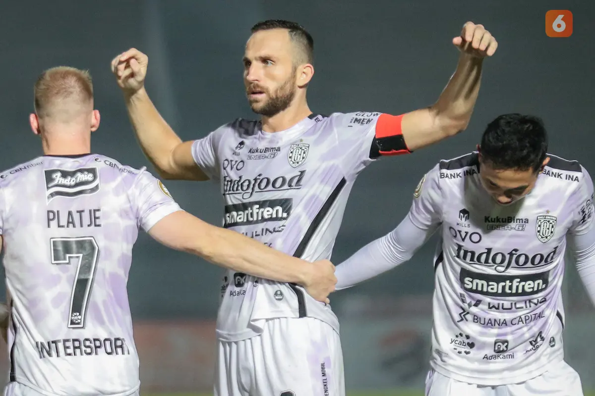 Foto: Ditahan Imbang 1-1 Borneo FC, Bali United Tetap Puncaki Klasemen Sementara BRI Liga 1