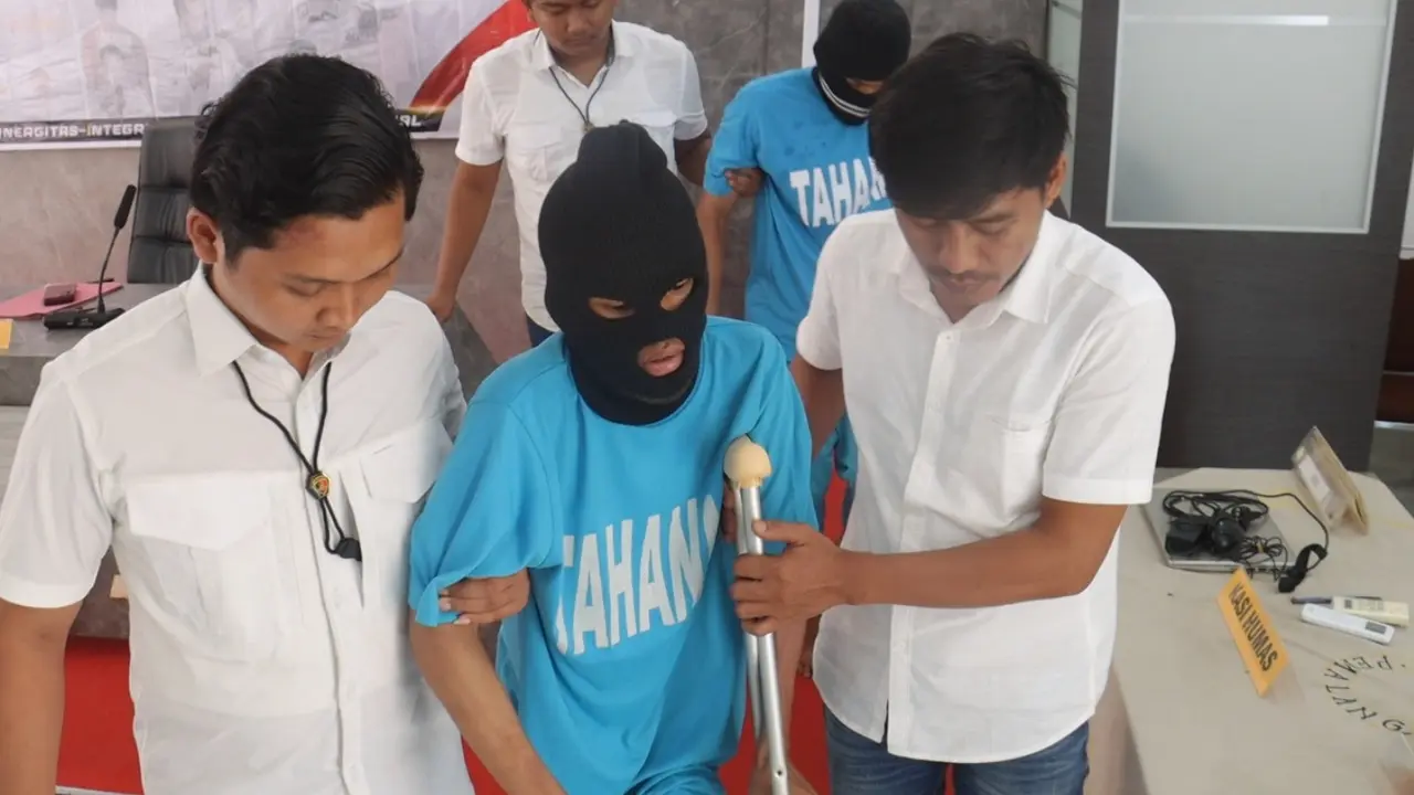 2 pelaku pemerkosaan gadis di bawah umur di Pemalang ditangkap. Satu orang masih buron. (Foto: Liputan6.com/Polres Pemalang)