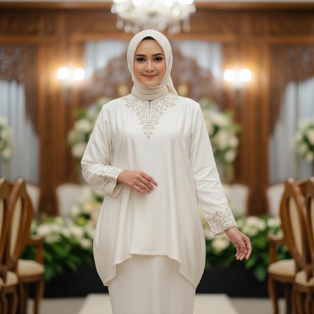 5. Baju Kurung Pleated