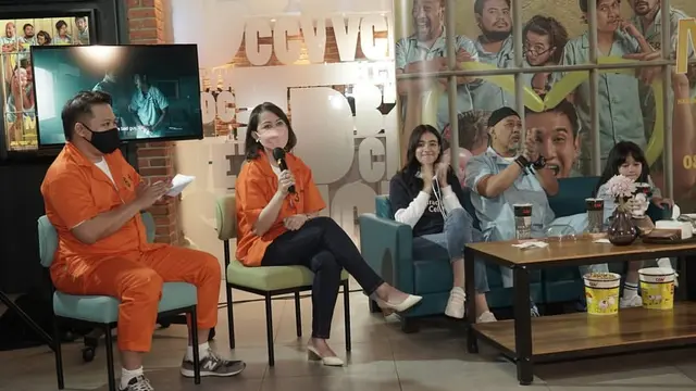 Konferensi pers kolaborasi film Miracle In Cell No. 7 versi Indonesia dengan CGV Cinemas di Jakarta, 3 September 2022. (Foto: Dok. Instagram @cgv.id)