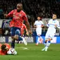 Striker&nbsp;Olympique Lyonnais Moussa Dembele.&nbsp;(FRANCK FIFE / AFP)