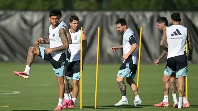 Persiapan Timnas Argentina Hadapi Laga Perdana Grup J Piala Dunia 2026