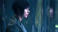 Scarlett Johansson dalam Ghost in the Shell. (Anime News Network)