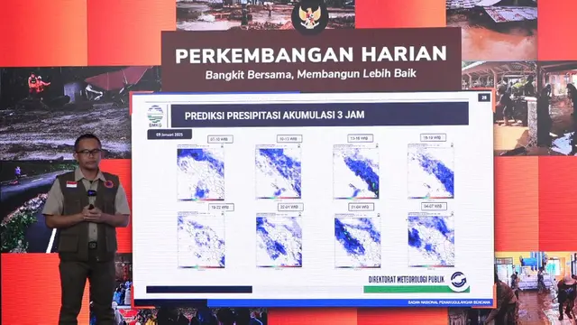 Kepala Pusat Data, Informasi, dan Komunikasi Kebencanaan Badan Nasional Penanggulangan Bencana (BNPB) Abdul Muhari.