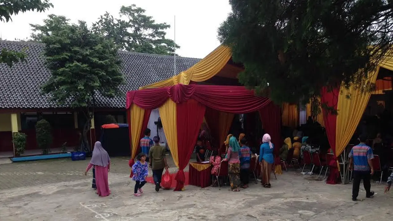 Resepsi Pernikahan di Sekolah