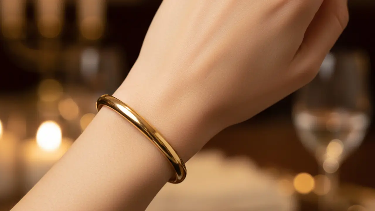 Model Gelang Emas Simple Tapi Menarik