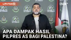 Pejabat senior Hamas, Osama Hamdan, menyatakan bahwa pemilu Amerika Serikat tidak mempengaruhi perjuangan rakyat Palestina.
