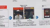 Mantan Sekretaris FPI Ditangkap, Diduga Terlibat Klaster Penjarahan Aksi Ricuh
