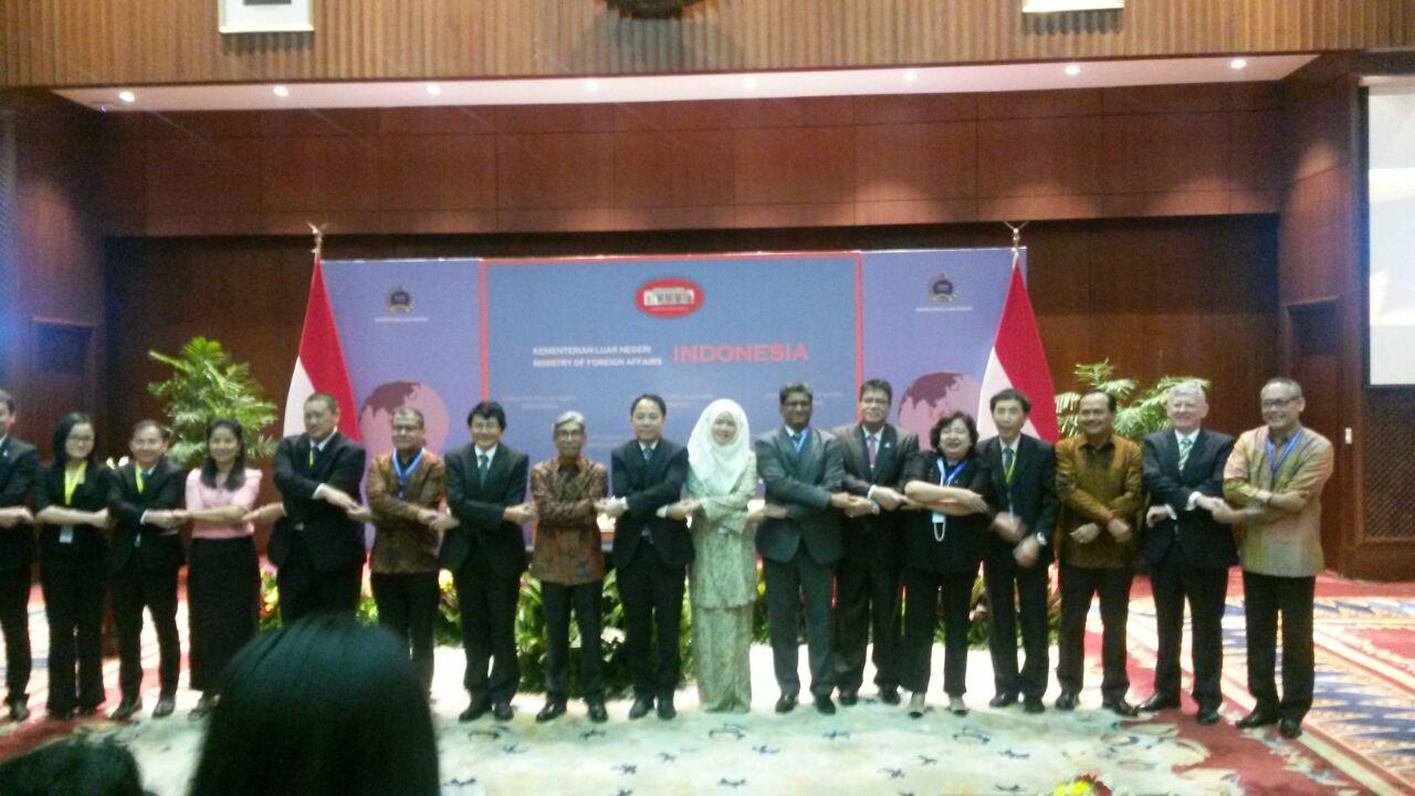 Simposium HUT ke-50 ASEAN. (Liputan6.com/Rizki Akbar Hasan)